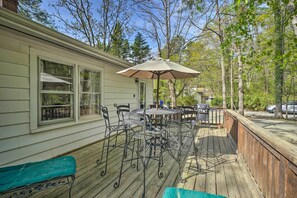 House Exterior | Furnished Deck | Gas Grill