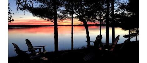 Sunset on Big Butternut Lake