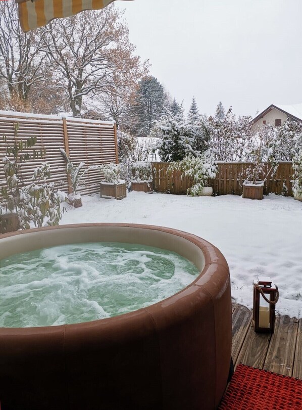 Appartement à l'heure d'hiver - Spa de octobre à fin mai