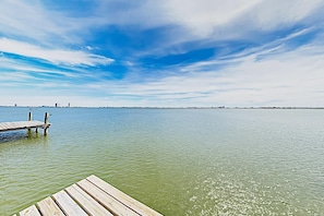 The Lagoon views are fabulous from the end of the pier!