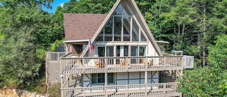 Aframe exterior