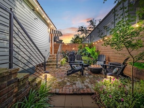 Beautiful evenings around the fire pit