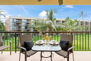 Enjoy breakfast from your lanai.