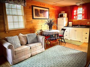 Pull out twin bed  in love seat 