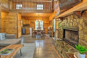 Living Room | Central Heat & A/C