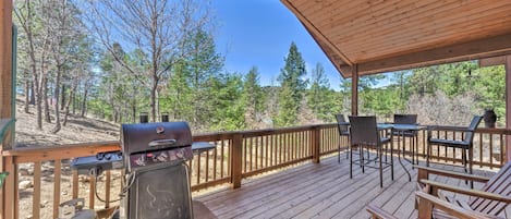 Ruidoso Vacation Rental | 4BR | 3.5BA | 2,600 Sq Ft | Stairs Required