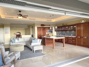 Master Living Area with Ocean Views
