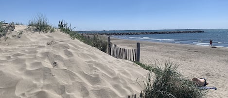 la plage à moins de 1 minute