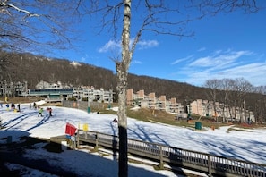 Ski In/Ski Out slop side ski views!