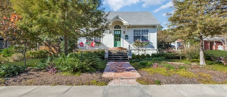 This home is on a beautiful street in a picturesque historic neighborhood.