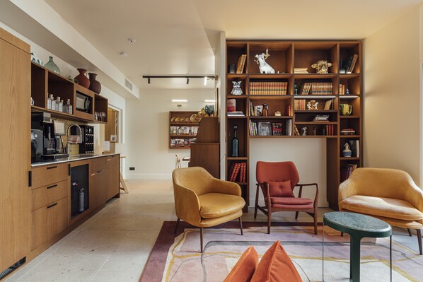Lobby sitting area