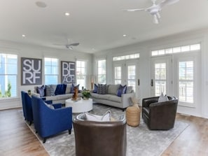 Ceiling Fan, Furniture, Chair, Couch, Building