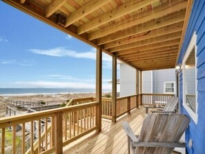 Porch, Balcony, Deck, Chair, Furniture