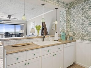 Indoors, Sink, Sink Faucet, Kitchen, Ceiling Fan