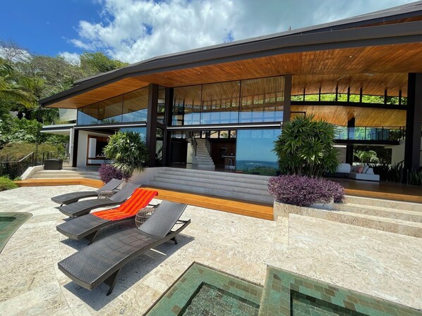 Poolside View