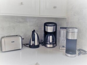 Kaffe och/eller kaffebryggare