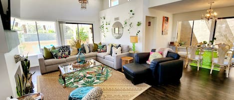 Bright Natural Light living room
