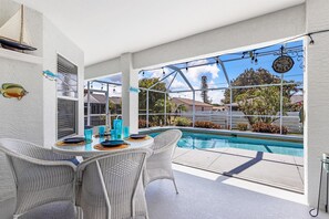 Poolside Dining