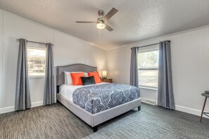 Stretch out and relax—this spacious bedroom is all yours!