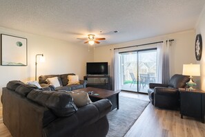 Living Room with Access to Patio