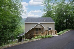 Driveway and entrance.