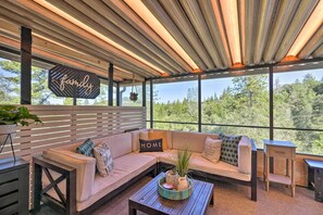 Covered Deck | Lounge Seating