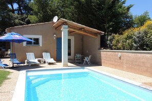 Piscine maison de vacances