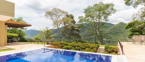 Natural landscape,Pool view,Swimming pool