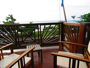 Vista del balcone