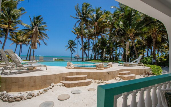 Coral Bay Villas - Patio View