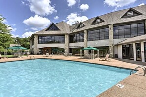 outdoor pool at the clubhouse