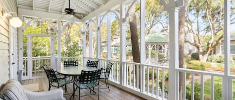 Screened porch