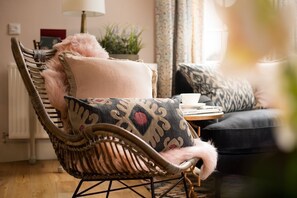 Bughtrig Cottage - furnished with a collection of contemporary and antique finds