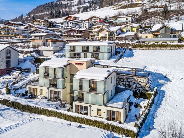 Neige, Bâtiment, Fenêtre, Monde, Maison, Gelé, Design Urbain, Pente, Quartier, Zone Résidentielle