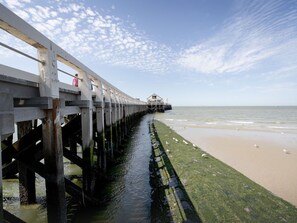 Wolke, Wasser, Himmel, Holz, Strand, Brücke, Horizont, Strasse, See, Dock