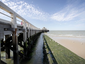 Wolke, Wasser, Himmel, Holz, Strand, Brücke, Horizont, Strasse, See, Dock