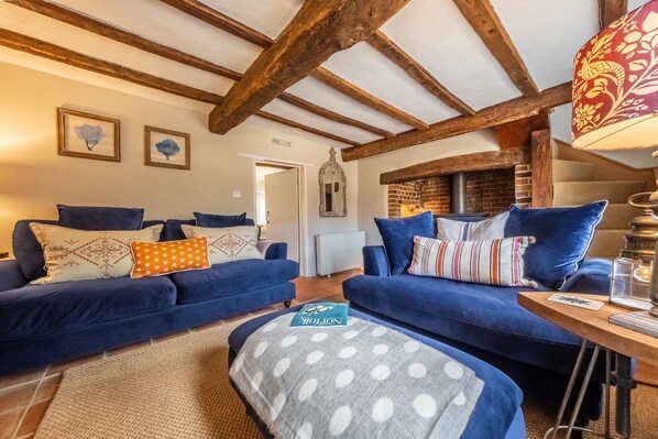 Fox Cottage, South Creake: A lovely, cosy sitting room