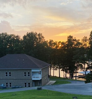 View of lake from property 