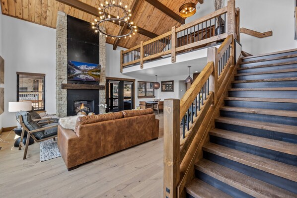 Living room view from front entrance