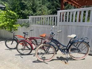 Bikes available for guest use!