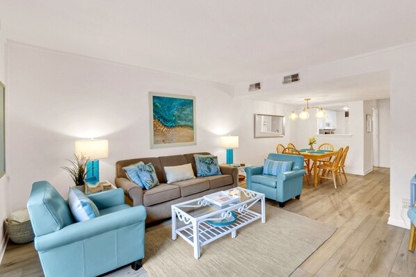 Living room area