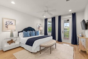Primary King Suite with private balcony