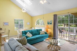 Living Room with sleeper sofa