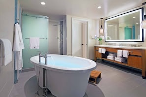 Primary Bathroom with soaking tub