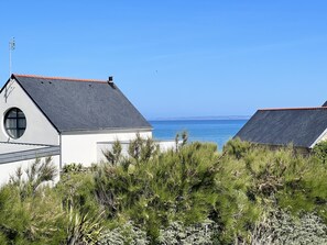 Vue de la terrasse de l’étage 