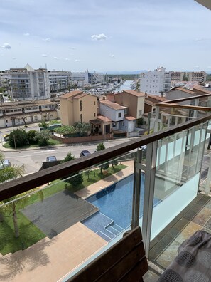 Vue du balcon 