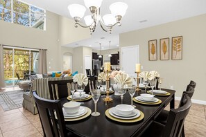 Dining area