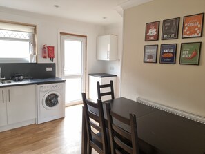 Kitchen View two with dining table visible