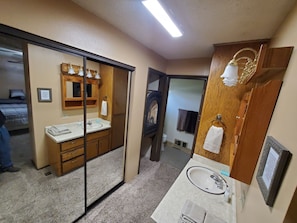 Walk In Mirrored Closets and Private Walk In Shower In Master Bedroom Suite!