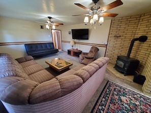Very Nicely Furnished Plush Living Room Set-Up Awaits Your Visit!